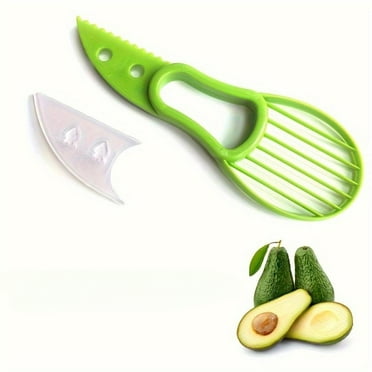3 in 1 Plastic Avocado Slicer, 1 Count Multifunctional Avocado Cutter, Fruit Slicer, Fruit Corer, Kitchen Tool for Home Use, Kitchen Gadgets