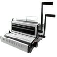 thumbnail image 1 of 3-in-1 Plastic Ring/Metal Ring Binding Machine Comb-Style Punching Machine For Plastic/Metal Rings 2:1 Metal Ring Binding Machin ,Easy to Use, 1 of 6