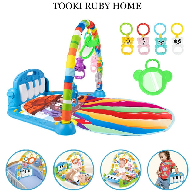 3 in 1 Playmat for Babies, Baby Gym Activity Center, Baby Activity Mat