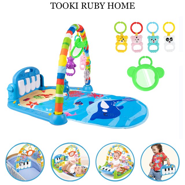 3 in 1 Playmat for Babies, Baby Gym Activity Center, Baby Activity Mat