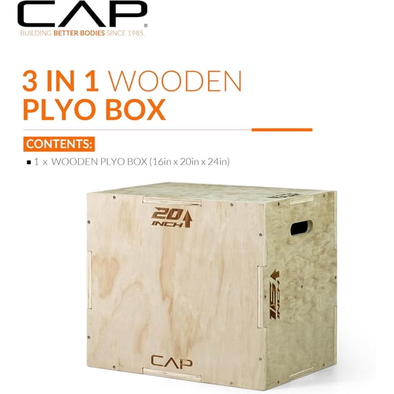 3-in-1 Plyometric Box