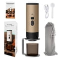thumbnail image 1 of 3 in 1 Portable Espresso Coffee Maker, 15Bar High Pressure Wireless Heating Travel Coffee Machine for Coffee Powder and Coffee Capsules, 1 of 8