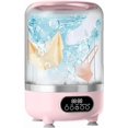 thumbnail image 1 of 3-in-1 Portable Washing Machine, 3L Cordless Underwear  ,Mini Lavadora Portatil for Home, 3 Modes 3000mAh Laundry Machine for Apartment, Dorm, RV, Hotel Use  (Pink), 1 of 10
