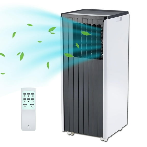 3-in-1 PortableConditioners within Dehumidifier Function, Fan Remote Control, Complete WindowExhaust Kit for Dorm, Office Quiet AC Unit, 8,000 BTU