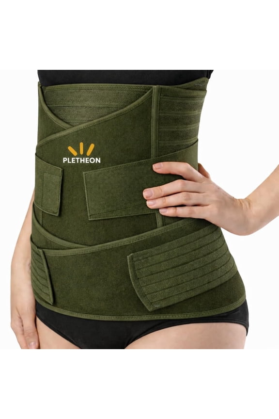 3 in 1 Postpartum Belly Band Post Pregnancy Abdominal Belt for Women After Birth Belly/Waist/Pelvis Wrap Postnatal Shapewear