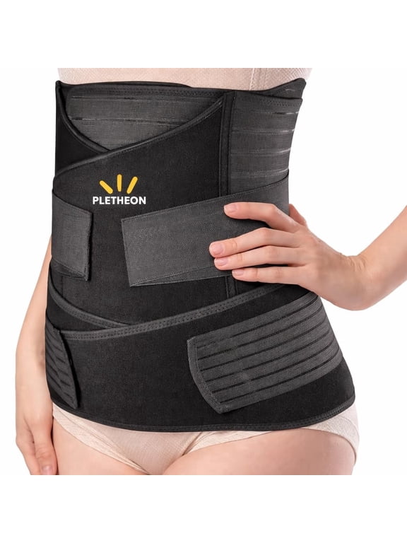 3 in 1 Postpartum Belly Band Post Pregnancy Abdominal Belt for Women After Birth Belly/Waist/Pelvis Wrap Postnatal Shapewear