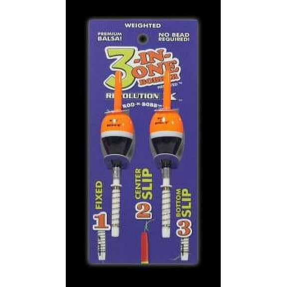 3-in-1 REV X WTD STK BOB 7/8" OVAL- 2/CD