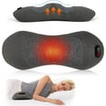 thumbnail image 1 of 3-in-1 Rechargeable Back Massager with Heat – Height Adjustable Electric Lumbar Support Pillow for Bed & Chair, Deep Tissue Pain Relief, Memory Foam Wedge Cushion, 2025 Model, 1 of 7