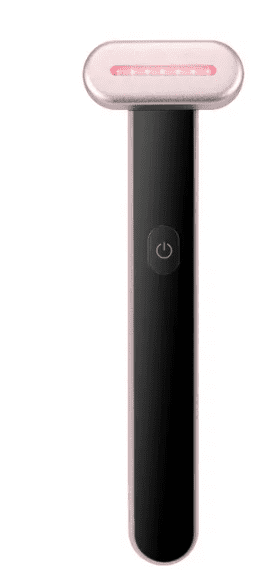 3 in 1 Red Light Therapy Wand for Face and Neck LED Facial Wand with Heating Therapy Vibrating Massage