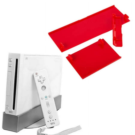 3 in 1 Replacement Door Slot Covers Flap Door Covers Shell For Wii Console