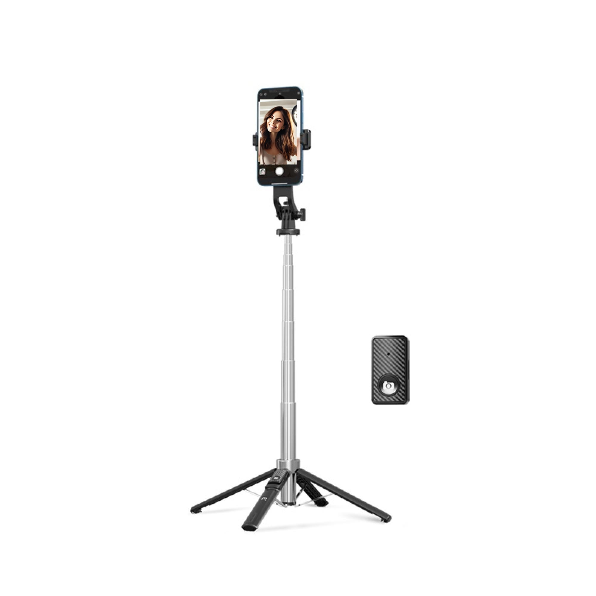 3-in-1 Selfie Stick Tripod with Wireless Remote – Extendable, Rotating Phone Holder, Lightweight & Foldable – Travel-Ready for Photos & Videos