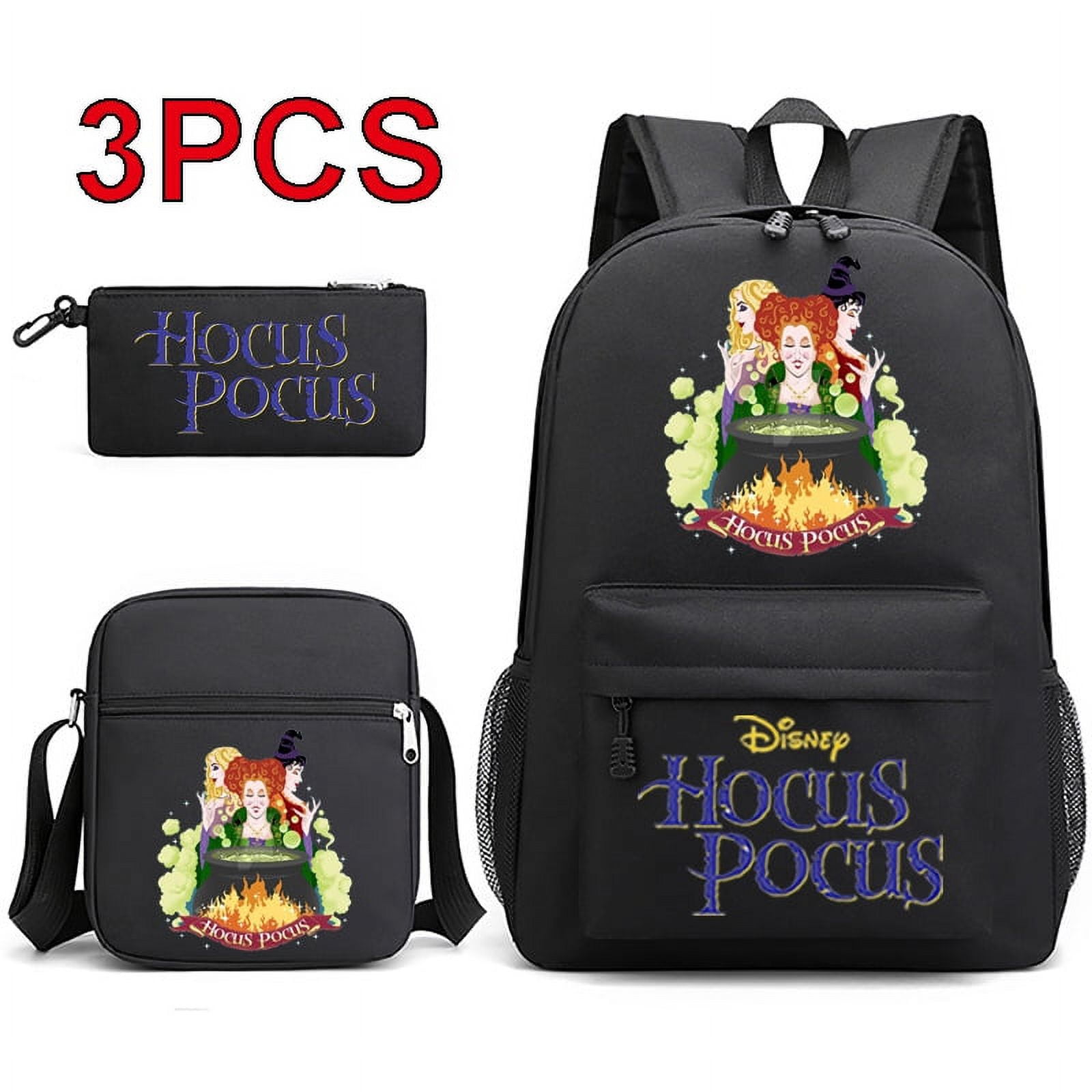 3 in 1 Sets Hocus Pocus School Backpack School Backpack with