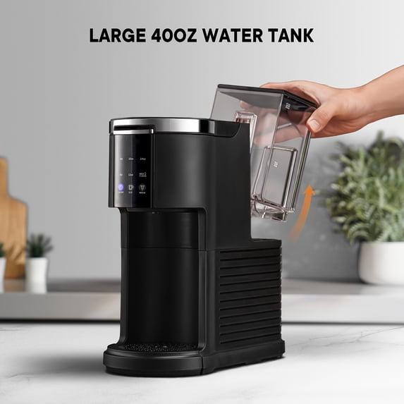 3-in-1 Single Serve Coffee Maker for K-Cup Pods, Ground Coffee & Tea ...