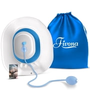3 in 1 Sitz Bath Kit Bundle of Expandable Basin Tub with Hand Flusher and Storage Bag for Epsom Salt Soaks