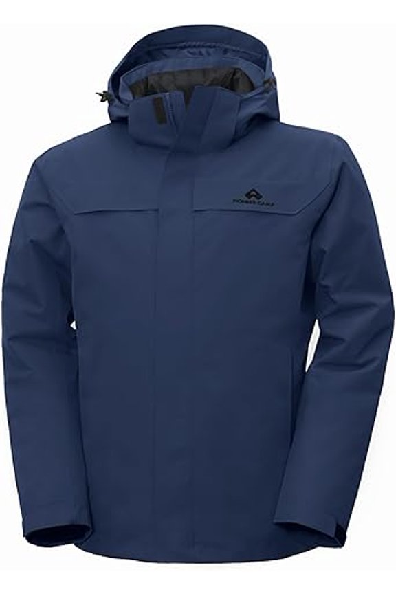 3 in 1 Ski Jacket Men Pioneer Camp Waterproof Thermal Puffer Liner