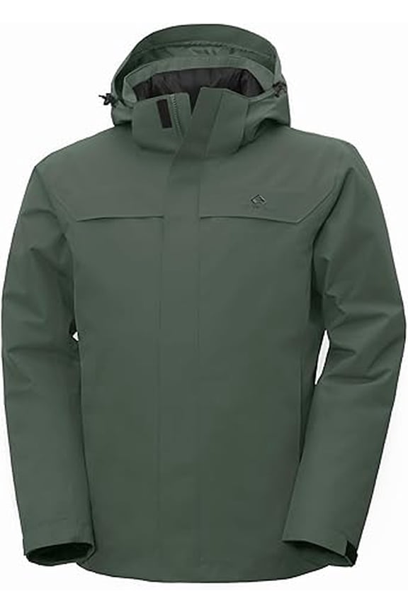 3 in 1 Ski Jacket Men Pioneer Camp Waterproof Thermal Puffer Liner