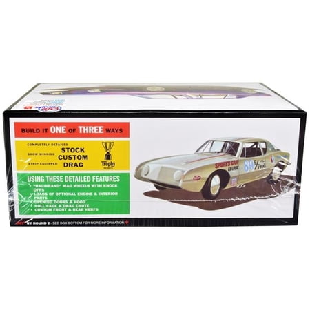 3-in-1 Skill 2 Model Kit - 1 by 25 Scale Model Car for 1963 Studebaker Avanti