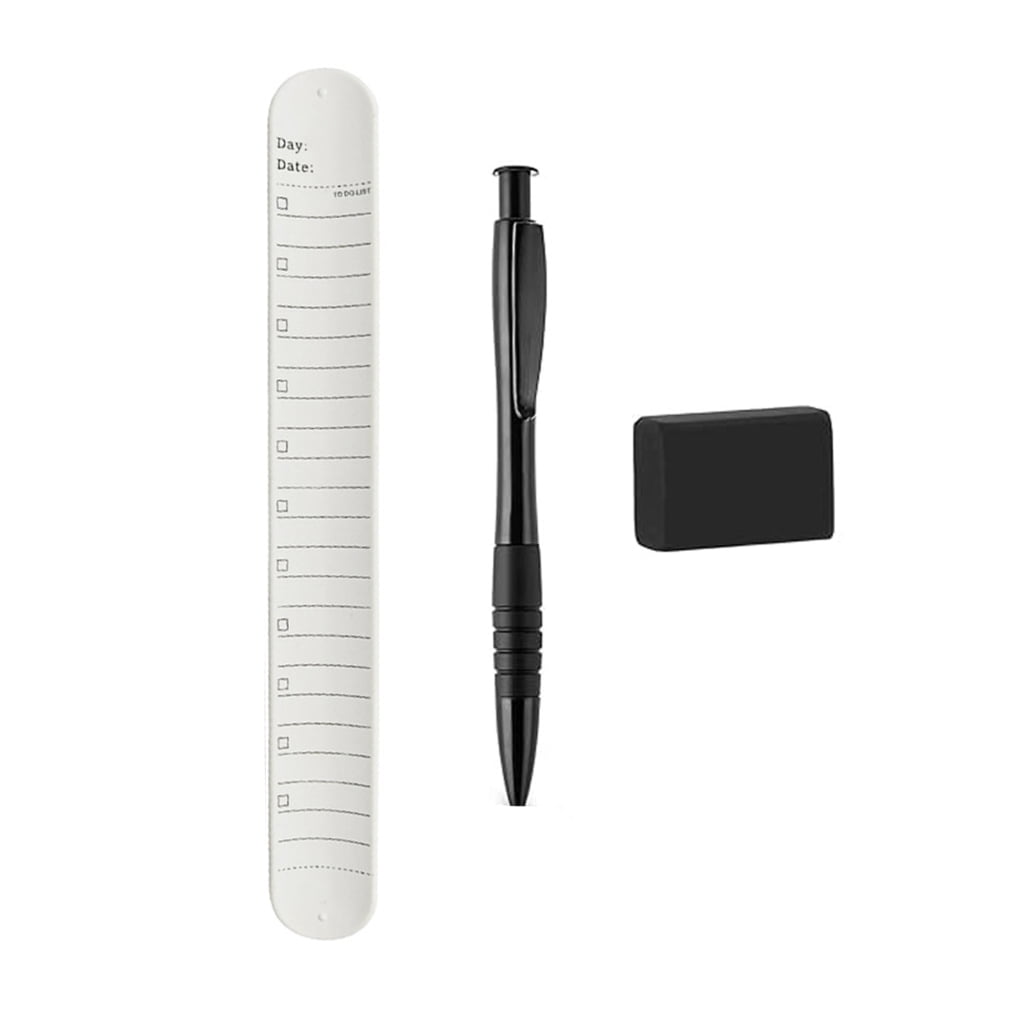 3-in-1 Slap Bracelets, MemosPad, Ruler, Writable Erasable Slap ...