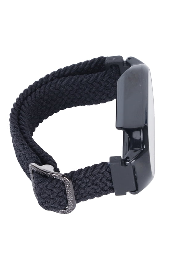 3 in 1 Smart Fitness Watch Strap Bumper Case Screen Protector Set Breathable Nylon Band Soft Shell Cover Accessories 1 Pack 10 in / 25.4 cm