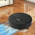 thumbnail image 1 of 3-in-1 Smart Robotic Vacuum & Mop – Ultra-Thin (5.4cm) Auto-Cleaning for Hardwood/Tile, 40min Runtime, Quiet & Anti-Collision – Ideal for Pet Hair, Dust (90㎡ Coverage)，A, 1 of 9