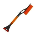 thumbnail image 1 of 3-in-1 Snow Brush and Ice Scraper for Car, Extendable Snow Removal Tool with Foam Grip, Winter Auto Accessories ( Orange ), 1 of 6