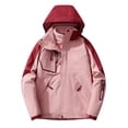 thumbnail image 1 of 3 in 1 Snow Ski Jacket Women Fall Winter Coats Water Resistant Windproof Removable Fleece Liner Hiking Windbreaker, 1 of 3