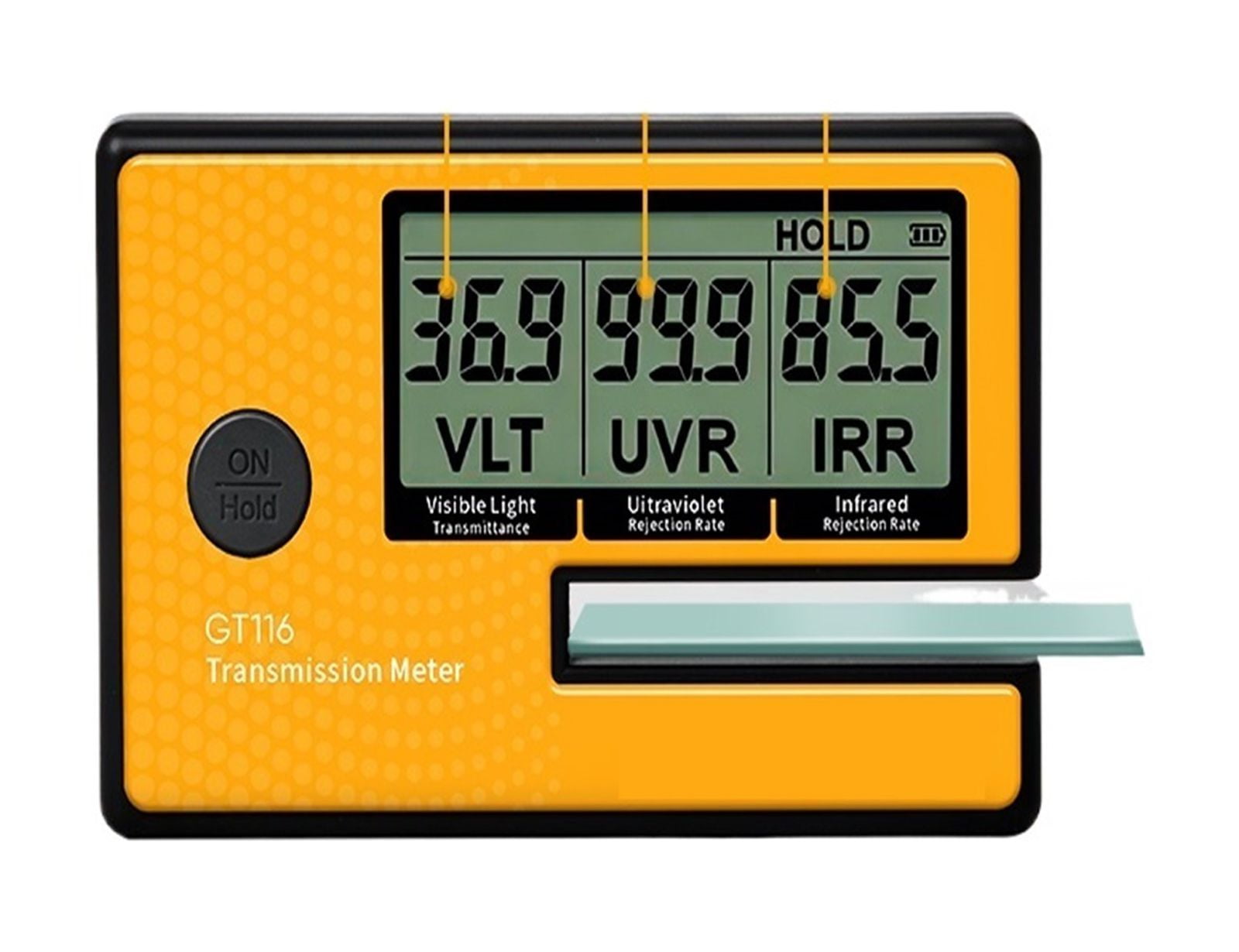 3in1 Solar Film Car Transmission Meter Digital Labs Tint Automatic