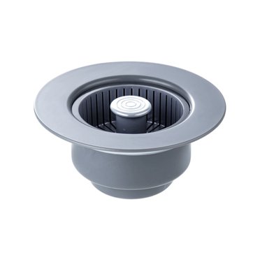 Aqua Plumb Stainless Steel Kitchen Sink Drain Strainer & Stopper Assembly (Model 2115)