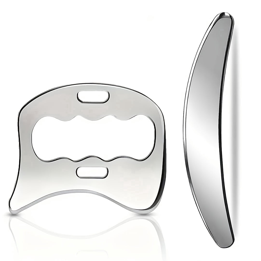 3-in-1 Stainless Steel Scraping Muscle Scraper Tool for Back, Legs ...