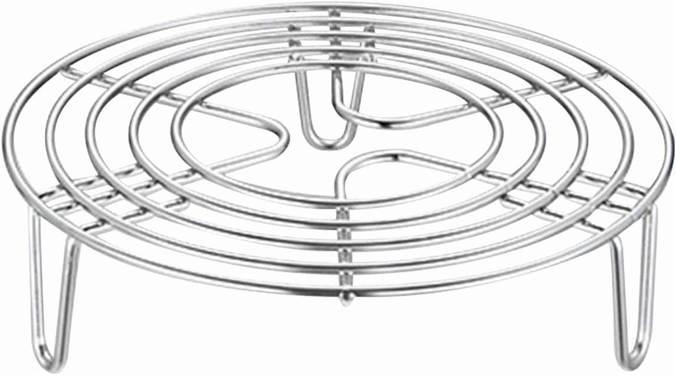 3-in-1 Stainless Steel Steamer Rack & Cooling Rack – Multi-Functional ...
