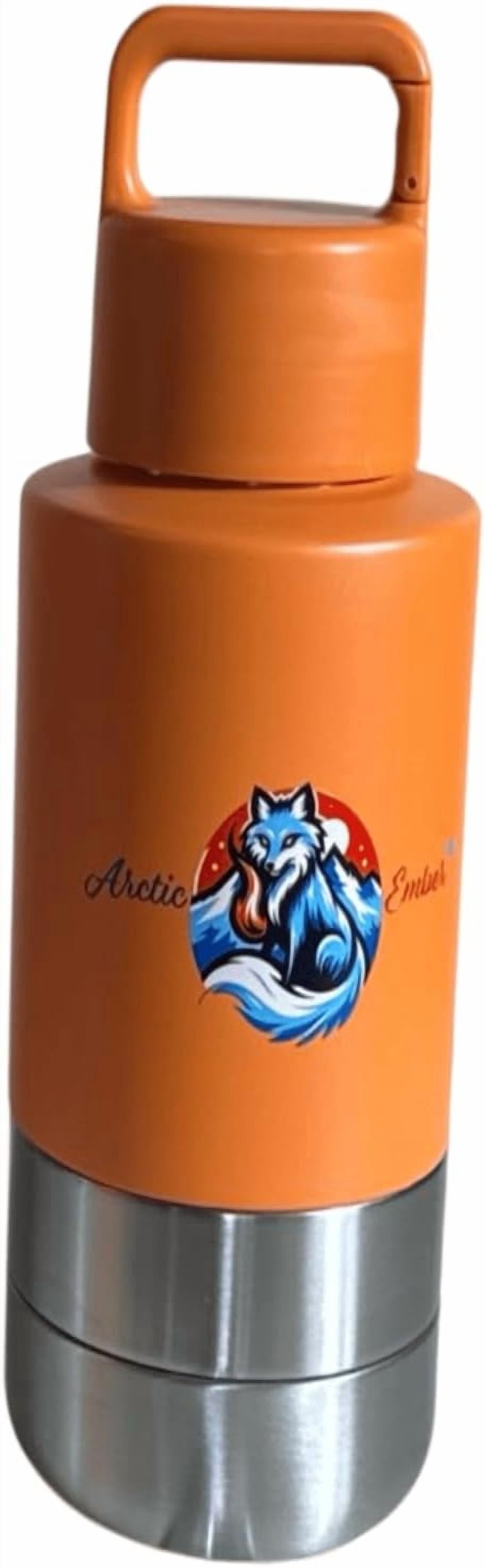 3 in 1 Style 34oz Stainless Steel Pet Bowls and Feeders 34 oz Travel Dog Cat Water Bottle