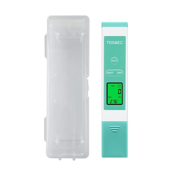 3-in-1 TDS EC Temperature Tester, Digital Water Quality Meter with Backlight for Home Drinking Water ,Easy to Use