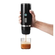 3-in-1 Travel Coffee Maker Fit For Capsule/Powder Electric Espresso Machine For Car & Home Camping Travel ,Portable
