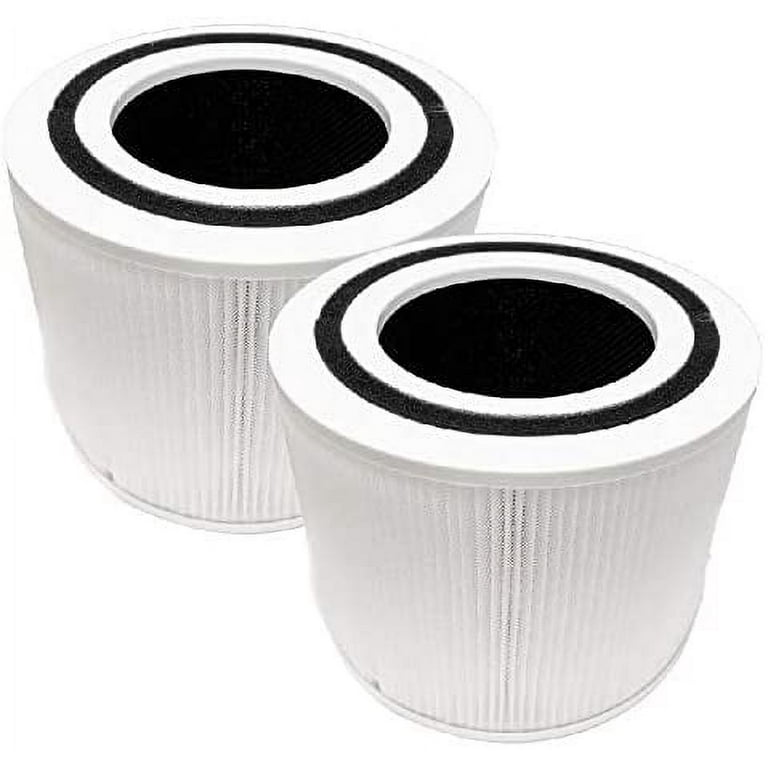 3-in-1 True HEPA Replacement Filter Compatible with Core 300 Air Purifier  P350 Core 300-RF, 2 Packs