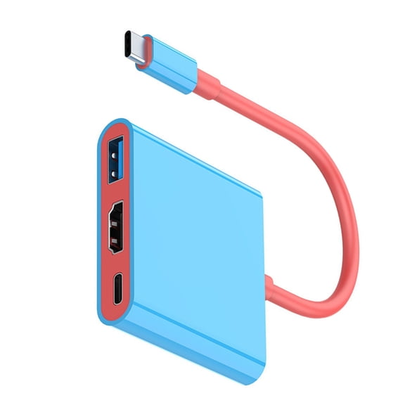 3 in 1 Type C Docking Station With 4K60hz Video Output USB3.0 5Gbps and PD100W Effortlessly USB C Adapter