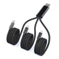 thumbnail image 1 of 3 in 1 USB C to USB C Multi 3 in 1 Type C to 3 Type C Port Cord, 5V 2A Fast Charging Cable for 3 Mobile Phones, 1 of 9