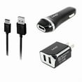 thumbnail image 1 of 3-in-1 USB Type-C Chargers Bundle for Samsung Galaxy Note 8, S8 Active (Black) - 2.1Ah Car Charger + Home Charger Adapter + USB Charging Cable, 1 of 4