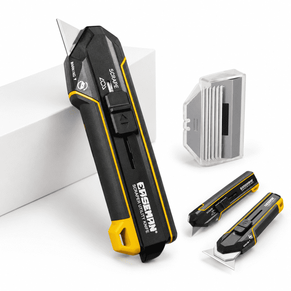 3-in-1 Utility And Scraper Tool With 5replacement