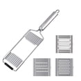 thumbnail image 1 of 3 in 1 Vegetable Grater Cutter Slicer Stainless Steel Cheese Chopper For Kitchen, 1 of 1