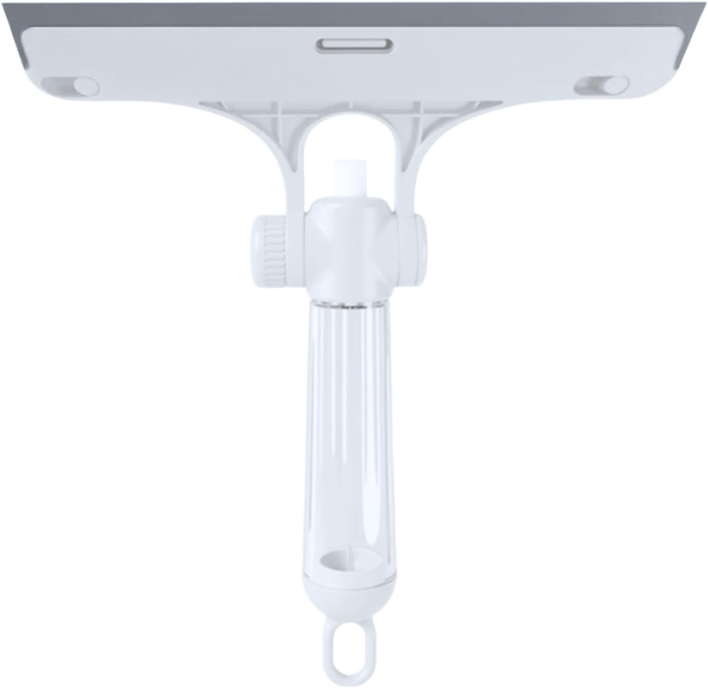 Raclette 3 En 1 Pour Vitres - Grattoir, Squeegee Et Brosse Intégrés, Avec Pulvérisateur