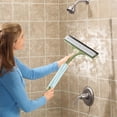 thumbnail image 1 of 3-in-1 Window Cleaning Scraper with Sprayer - Professional Squeegee, Scrubber & Glass Cleaner Tool for Home, Car, Shower & Mirrors - All-Purpose Window Washer for Streak-Free Shine, 1 of 4