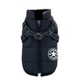 thumbnail image 1 of 3 in 1 Winter Jacket, Fleece-Lined Dog Jacket with Harness, Waterproof & Windproof for Small/Medium/Large Dogs Cat, 1 of 7
