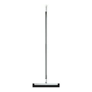 3-in-1 Wiper Mop | Sweeper Scraper & Squeegee Floor Cleaner | 180  Pivoting Head for Hardwood Tile & Bathroom Surfaces | 35.4" Handle