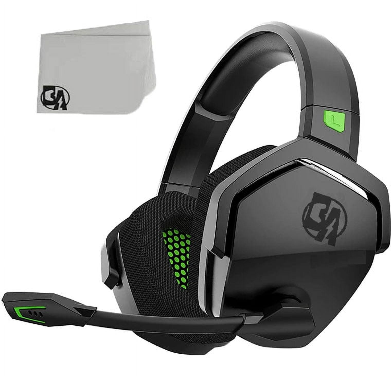 3 in 1 Wireless BOLT AXTION Gaming Headset for PS4 PS5 PC and Mac with Microphone Orange