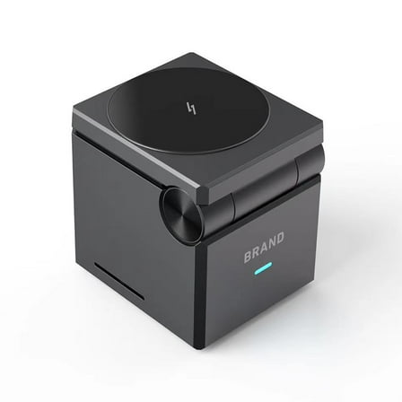 3-in-1 Wireless Charger Bracket Qi2 Multi Device Travel Wireless Charging Station Fast Wireless Charger