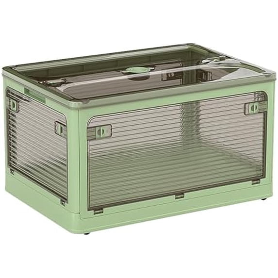 【3-in-1 Wooden Lid 50L Storage Bins with Lids and Handle,Portable ...