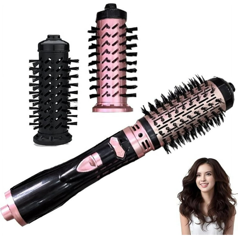 LANFENG 3-in-1 Hot Air Styler, Rotating Hair Dryer Brush, 360Â