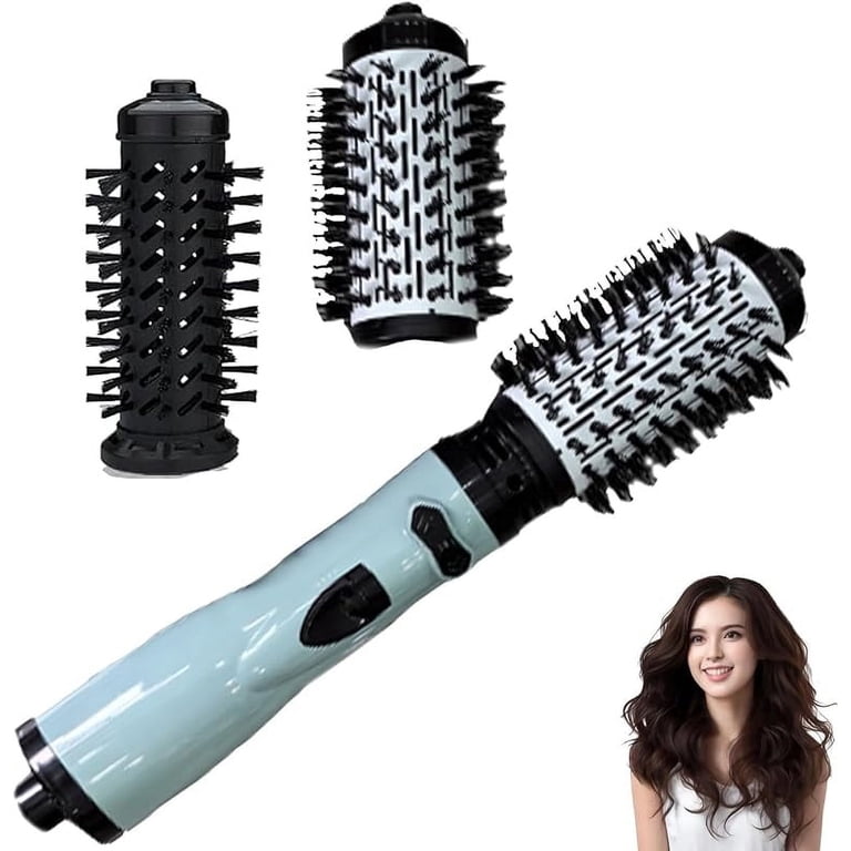 LANFENG 3-in-1 Hot Air Styler, Rotating Hair Dryer Brush, 360Â