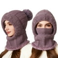 thumbnail image 1 of 3 in 13 Beanie Hat for Woman Polyester Cotton Blend Knit Scarf Hat Warm Autumn Winter Cold Proof Winter Hat, 1 of 6