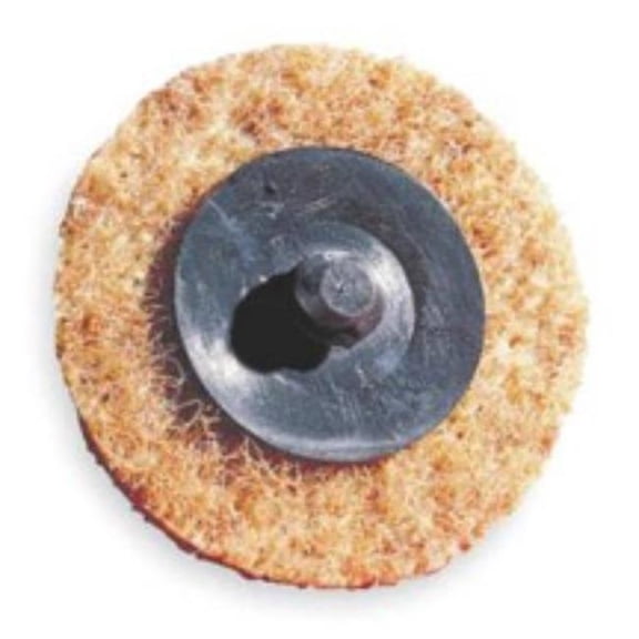 3 in. 120 Grit Locking Sanding Disc, Maroon